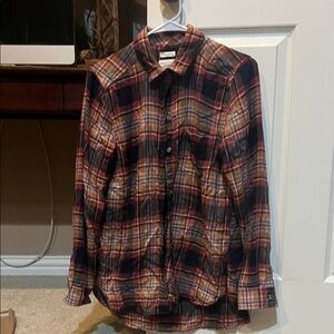 American Eagle Outfitters Plaid Shirt - Red, Blue, White